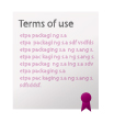 terms of use
